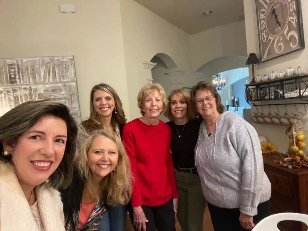 group of women smiling